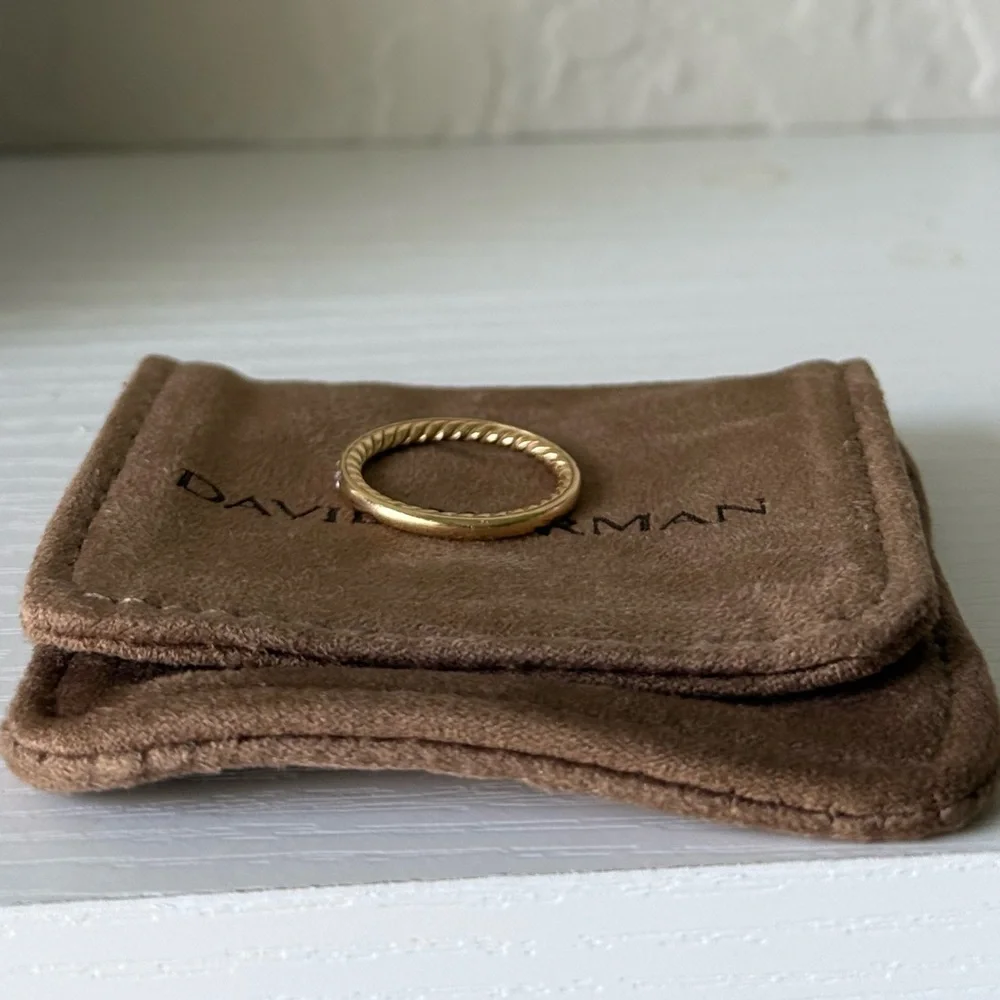 David Yurman Eden Partway Ring (pinky) - Picture 3 of 10